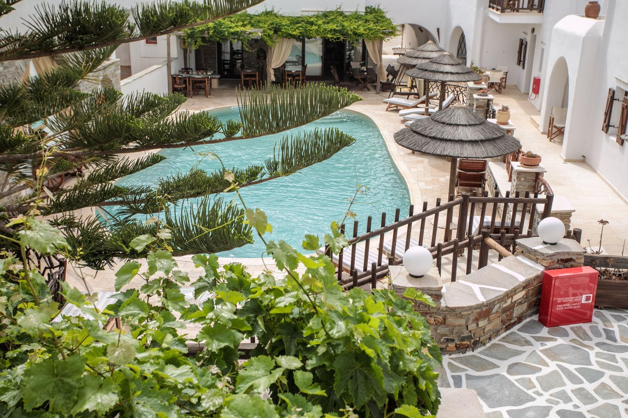 Anemomilos Beach Hotel Айя-Анна Экстерьер фото