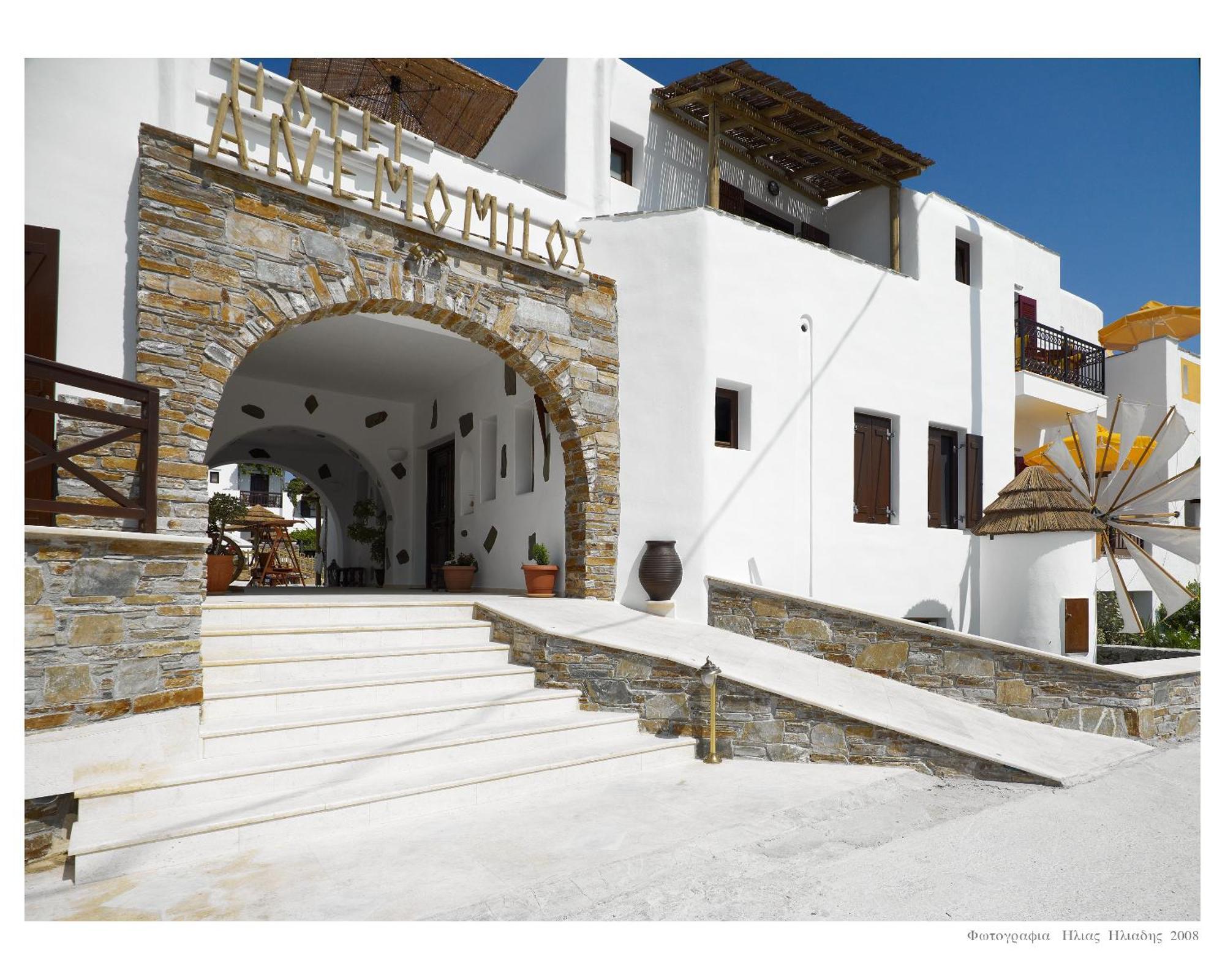 Anemomilos Beach Hotel Айя-Анна Экстерьер фото